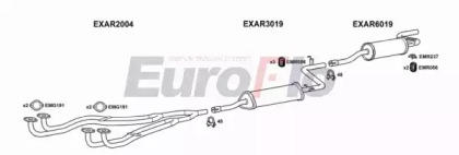 Система выпуска ОГ EuroFlo AR3315 1011